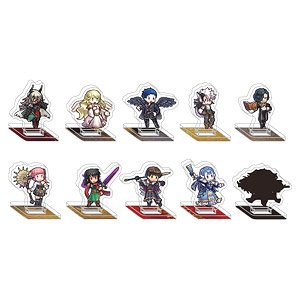 Fire Emblem Heroes Mini Acrylic Figure Collection vol.16 (Set of 10) (Anime Toy)