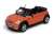 New Mini Convertible Metallic Orange (Diecast Car) Item picture1