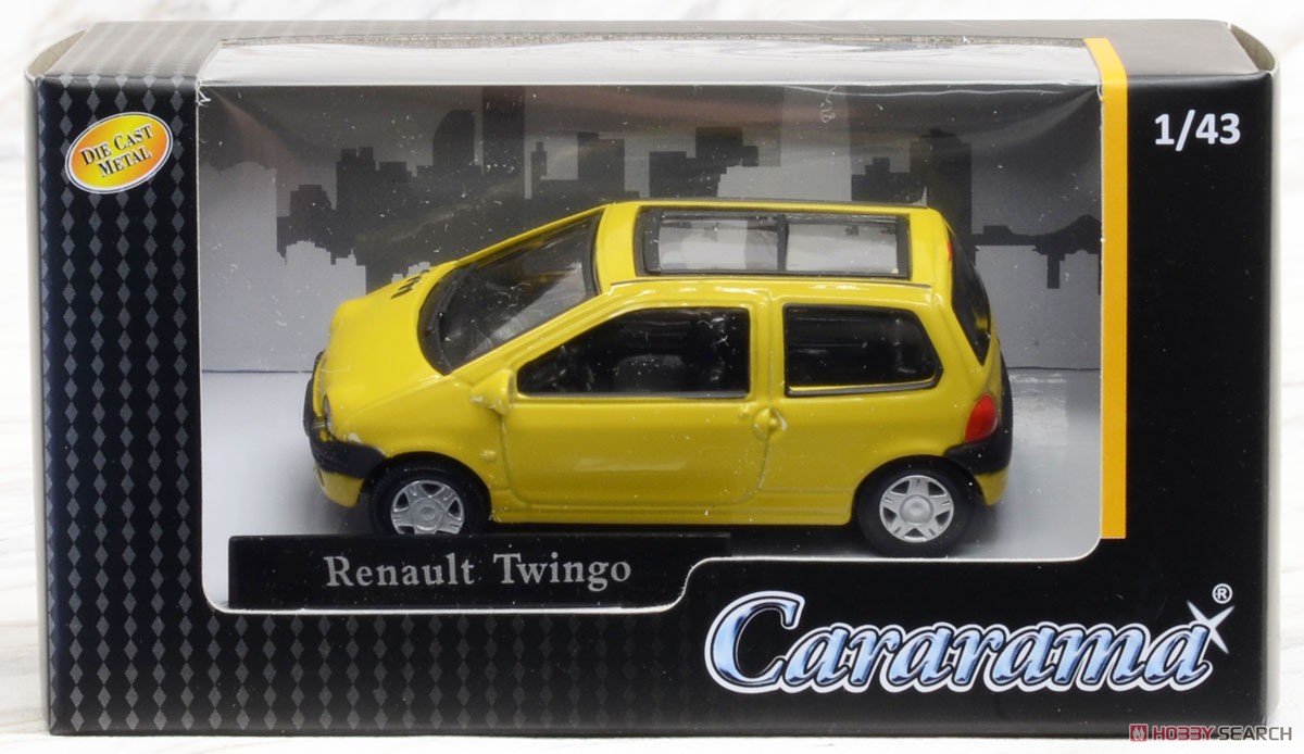 Renault Twingo Yellow (Diecast Car) Package1