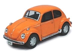 VW ビートル オレンジ (ミニカー)