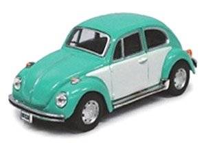Volkswagen Beetle Light Blue/White (Diecast Car)