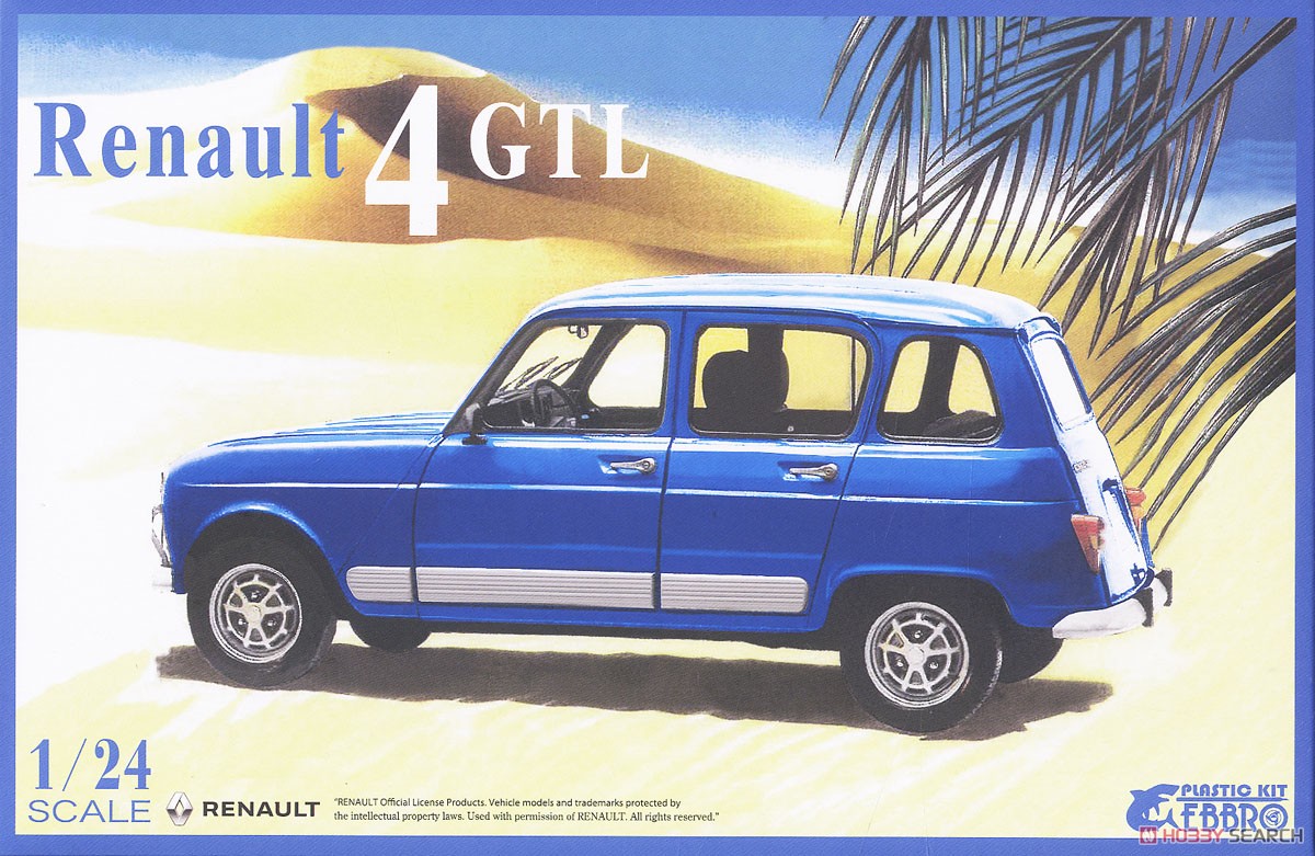 Renault 4GTL (プラモデル) パッケージ1