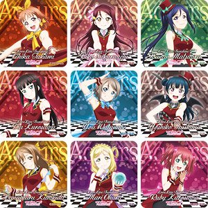 [Love Live! Sunshine!!] Clear Badge Collection / Magician Style (Set of 9) (Anime Toy)
