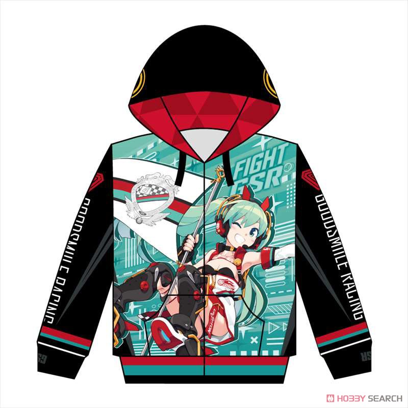 Racing Miku 2020 Ver. Full Graphic Parka Vol.1 (M Size) (Anime Toy) Item picture1