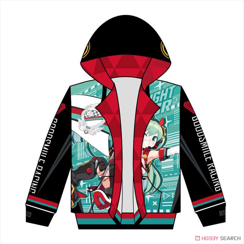 Racing Miku 2020 Ver. Full Graphic Parka Vol.1 (M Size) (Anime Toy) Item picture3