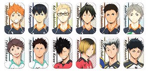 Haikyu!! Marukaku Can Badge (Set of 12) (Anime Toy)