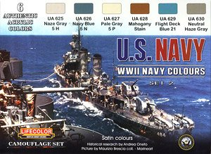 WWII 米海軍カラーセット 2 (塗料)