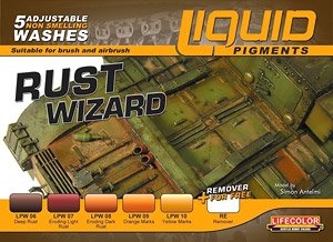 リキッドピグメント RUST WIZARD (錆表現) (塗料)