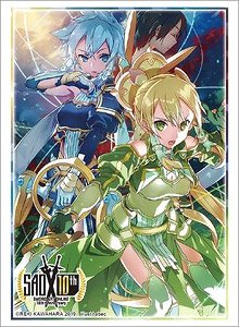 Bushiroad Sleeve Collection HG Vol.2342 Dengeki Bunko Sword Art Online Alicization Awakening [Sinon & Leafa & Kirito] (Card Sleeve)