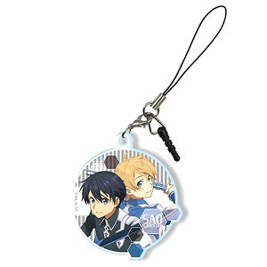 [Sword Art Online Alicization] Acrylic Earphone Jack Accessory Design 05 (Kirito & Eugeo) (Anime Toy)