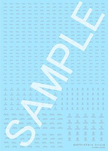 HJ Modeler`s Decal Caution A [Mirror Silver] (Material)