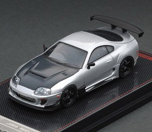 Toyota Supra (JZA80) RZ Silver (ミニカー)