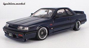 Nissan Skyline GTS-R (R31) Blue Black (Diecast Car)