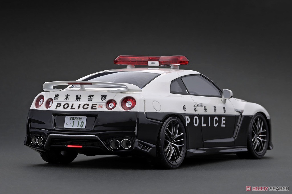 Nissan GT-R (R35) 2018 Tochigi Prefectural Police Highway Traffic Police Corps Vehicle (Diecast Car) Item picture2