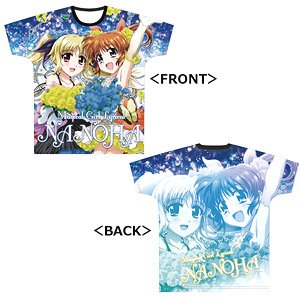TMagical Girl Lyrical Nanoha Detonation Full Graphic T-Shirt [Nanoha & Fate] (Anime Toy)