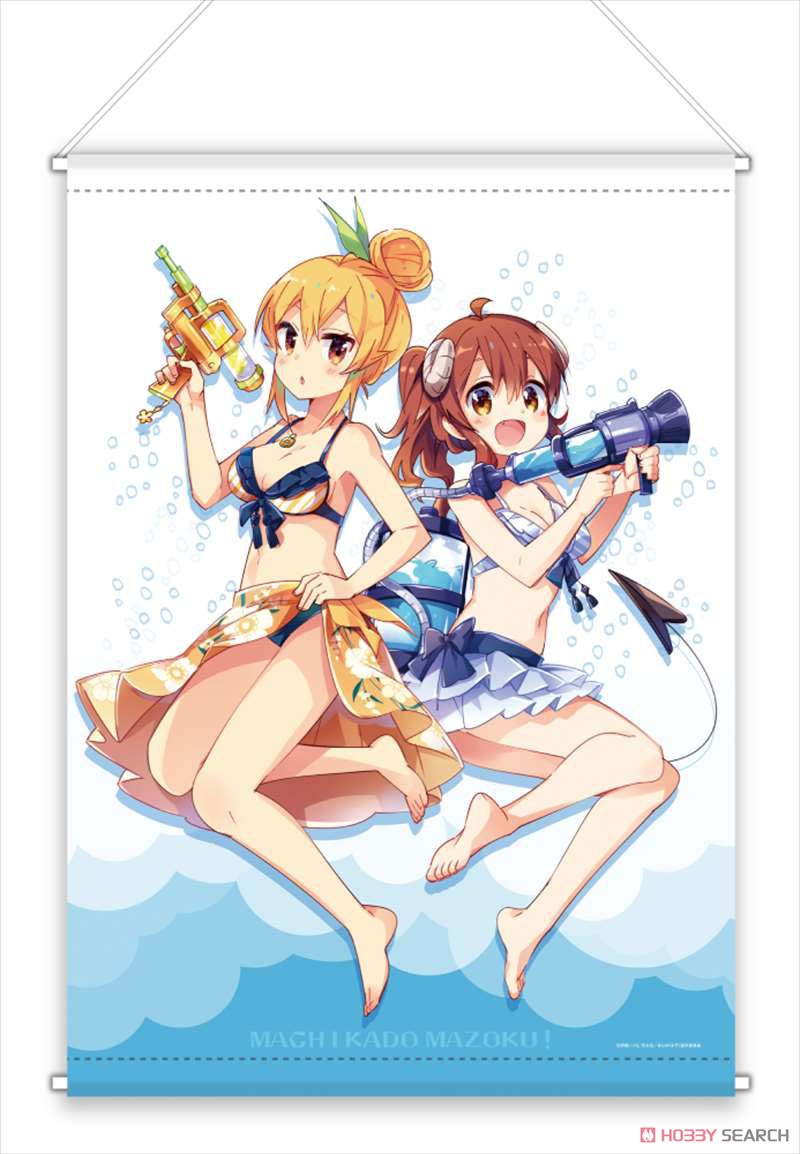 The Demon Girl Next Door B2 Tapestry Swimsuit (Original) (Anime Toy) Item picture1