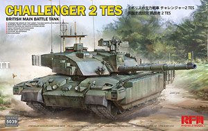 British Main Battle Tank Challenger2 TES (Plastic model)