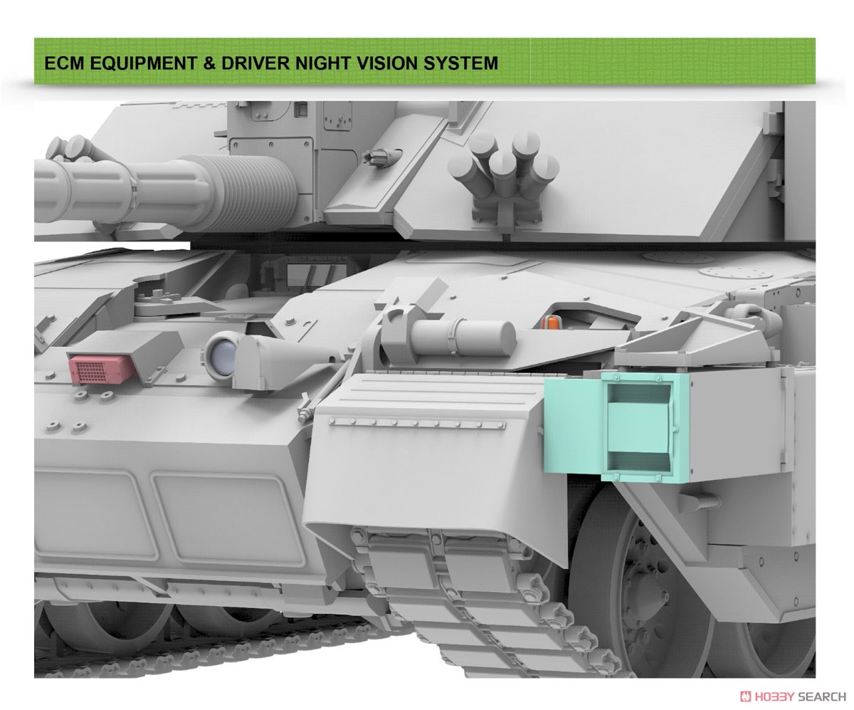 チャレンジャー2 TES 「メガトロン」 イギリス軍主力戦車 (プラモデル) その他の画像6