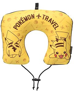Pokemon Neck Pillow w/Mini Cushion (Pikachu) Yellow (Anime Toy)