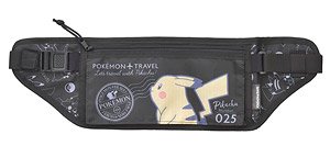 Pokemon Travel Body Bag (Pikachu) Black (Anime Toy)