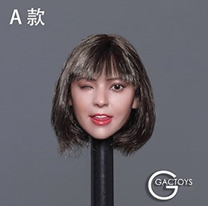 GAC Toys 1/6 Asian Sexy Beauty Head 036 A (Fashion Doll)