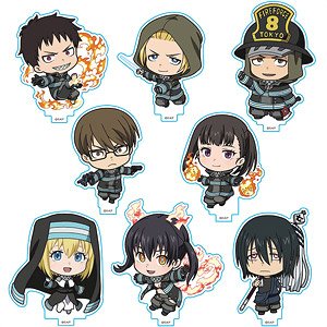 TV Anime [Fire Force] Acrylic Stand Collection (Set of 8) (Anime Toy)