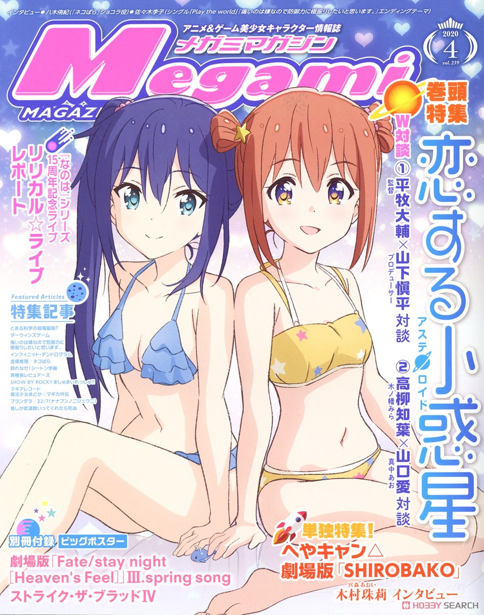 Megami Magazine 2020 April Vol.239 (Hobby Magazine) Item picture1