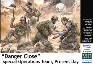 `Danger Close`. Special Operations Team, Present Day (Plastic model)