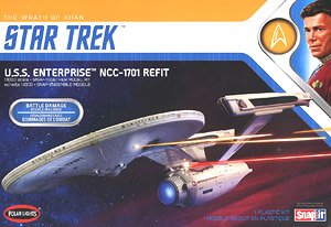 Star Trek II: The Wrath of Khan U.S.S. Enterprise NCC-1701 Refit (Plastic model)