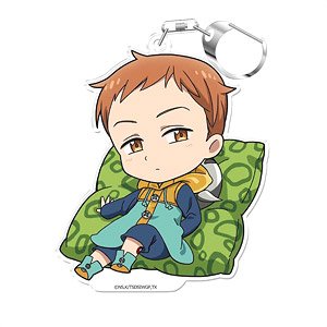 The Seven Deadly Sins: Wrath of the Gods Puni Colle! Key Ring (w/Stand) King (Anime Toy)
