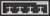 【 8036 】 タイフォンカバーパーツ (4種類・各4両分入り) (鉄道模型) 商品画像1
