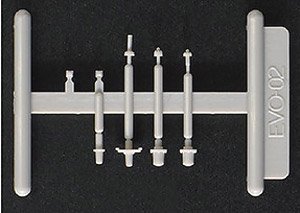 [ 8080 ] Roof Parts (Antenna, Soft Material) (4 Pieces) (Model Train)