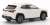 Lexus UX250h `F Sport` (White Nova Glass Flake) (Diecast Car) Item picture2