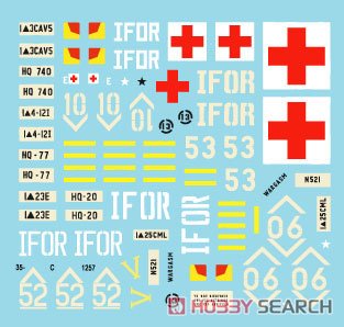 バルカン半島の平和維持軍 #10 IFORのマーキングが施された米陸軍所属のM113 (デカール) 商品画像1