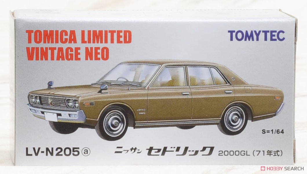 TLV-N205a Cedric 2000GL (Brown) (Diecast Car) Package1