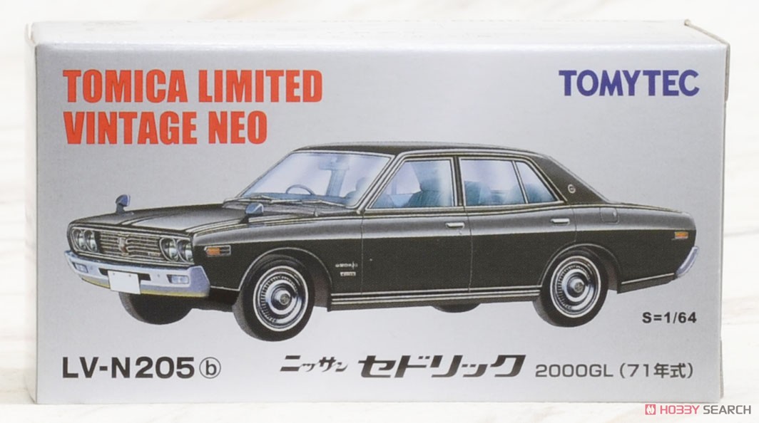 TLV-N205b Cedric 2000GL (Black) (Diecast Car) Package1