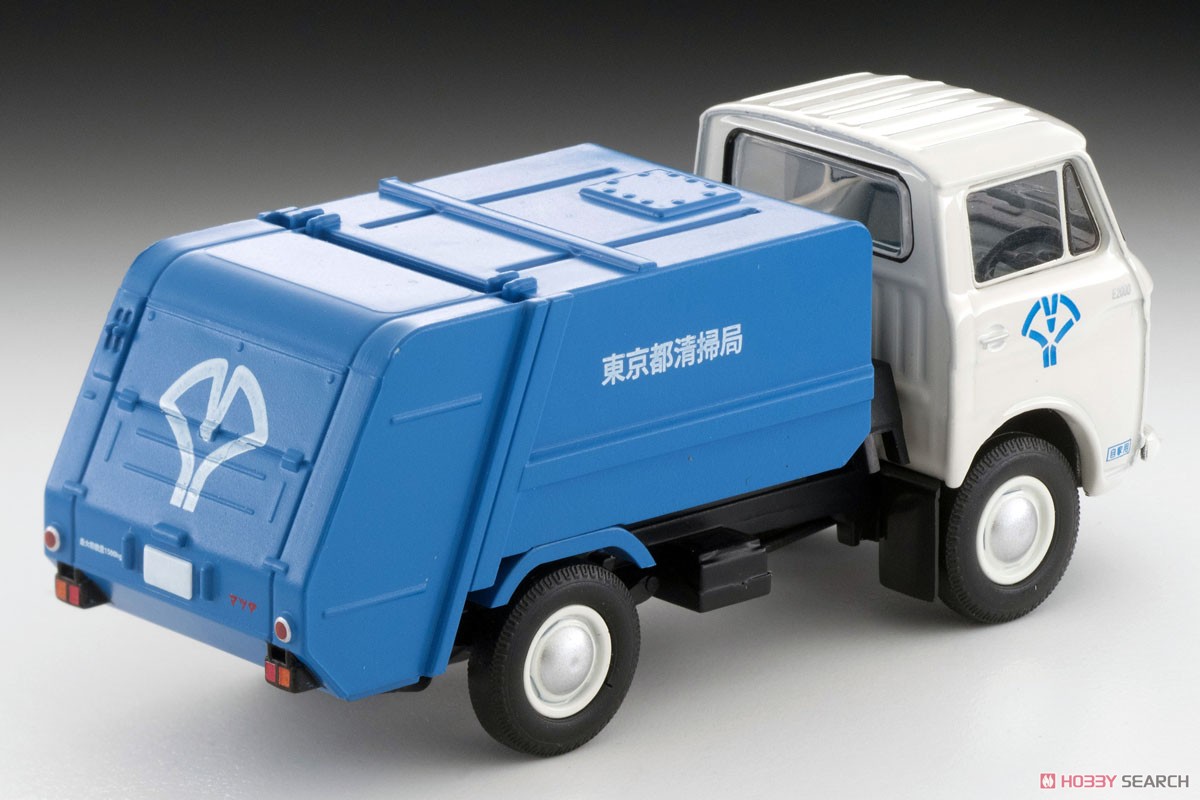 TLV-186a Mazda E2000 Garbage Truck (White/Blue) (Diecast Car) Item picture2