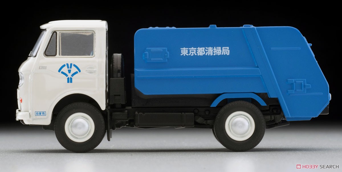 TLV-186a Mazda E2000 Garbage Truck (White/Blue) (Diecast Car) Item picture5