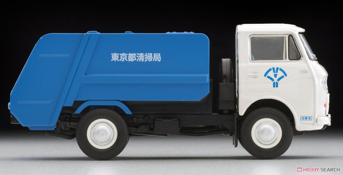 TLV-186a Mazda E2000 Garbage Truck (White/Blue) (Diecast Car) Item picture6