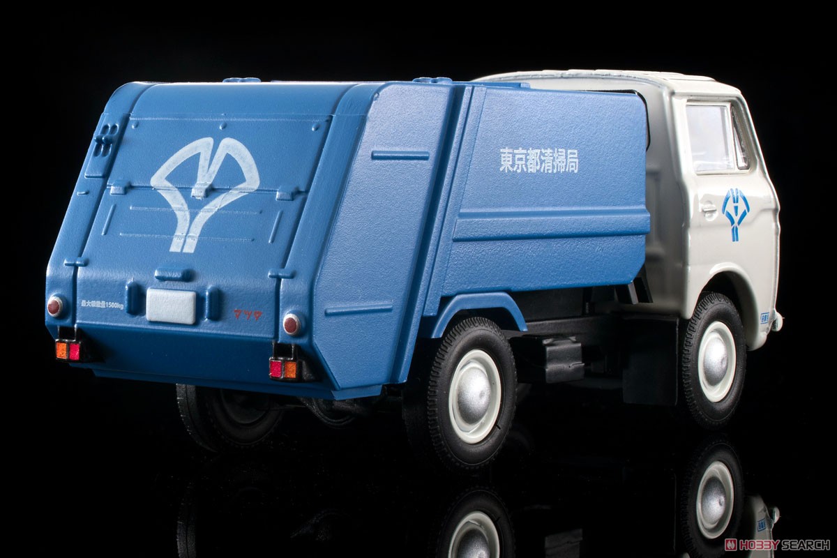 TLV-186a Mazda E2000 Garbage Truck (White/Blue) (Diecast Car) Item picture8