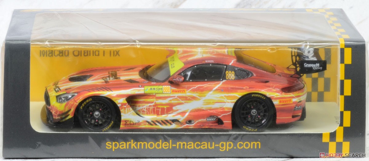 Mercedes-AMG GT3 No.888 Mercedes-AMG Team GruppeM Racing FIA GT World Cup Macau 2019 (ミニカー) パッケージ1