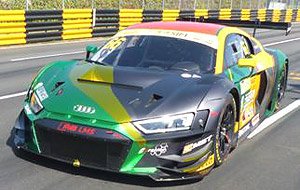 Audi R8 LMS No.66 Audi Sport Asia Team TSRT FIA GT World Cup Macau 2019 Weian Chen (Diecast Car)