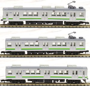 The Railway Collection Yoro Railway Series 7700 Formation TQ12 (Green Kabuki) Three Car Set A (3-Car Set) (Model Train)