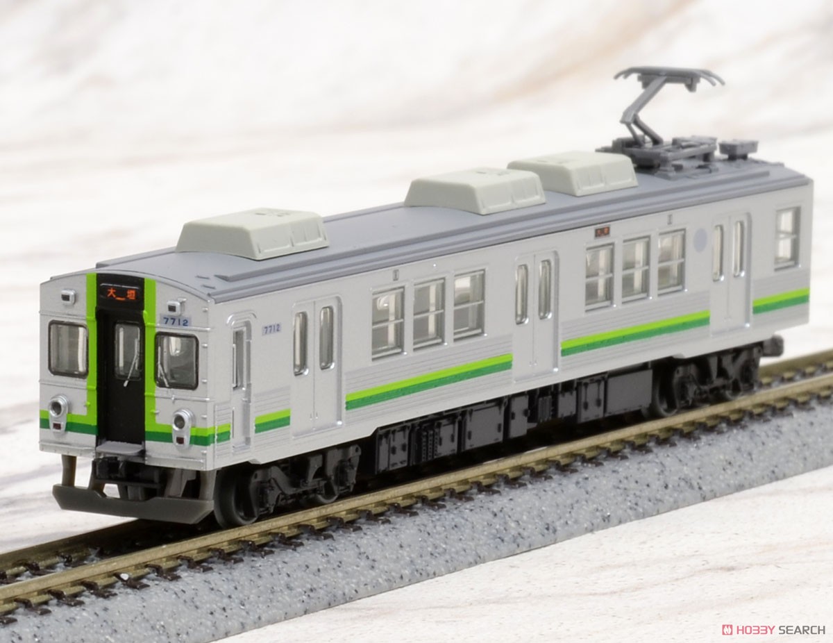 鉄道コレクション 養老鉄道 7700系 TQ12編成 (緑歌舞伎) 3両セット A (3両セット) (鉄道模型) 商品画像3