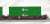 MAXI-IV BNSF 旧ロゴ HUB(緑)コンテナ搭載 (3両セット) ★外国形モデル (鉄道模型) 商品画像6