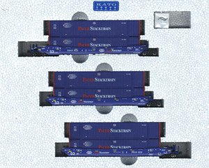 MAXI-IV Pacer #BRAN6020 w/Pacer Container (3-Car Set) (Model Train)