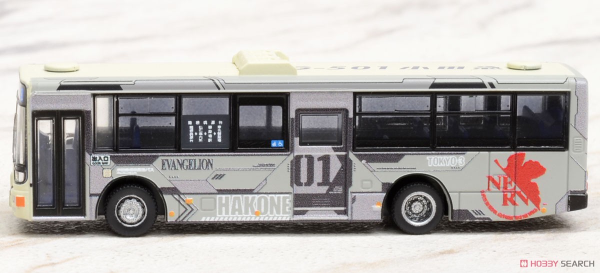 The Bus Collection Odakyu Hakone Highway Bus Evangelion Wrapping (2 Cars Set) (Model Train) Item picture3