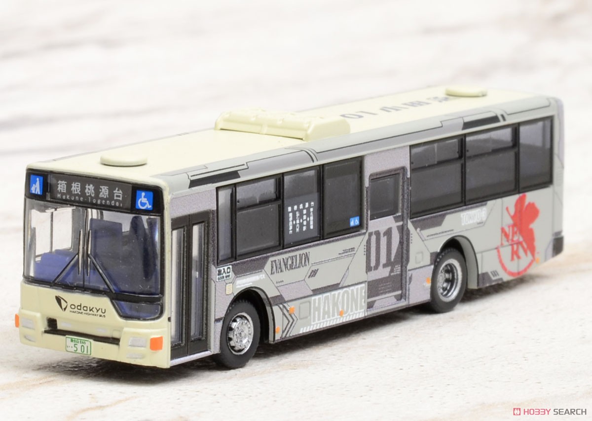 The Bus Collection Odakyu Hakone Highway Bus Evangelion Wrapping (2 Cars Set) (Model Train) Item picture4