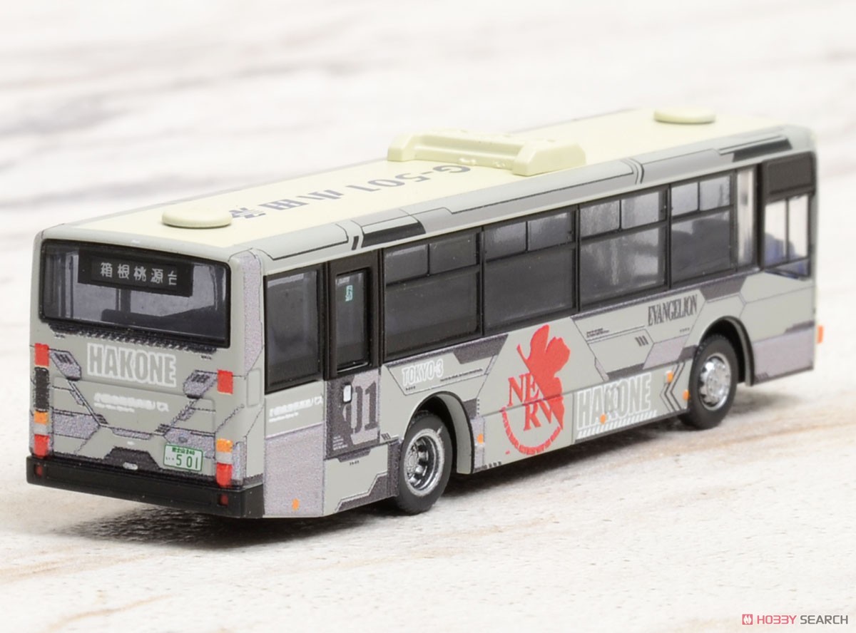 ザ・バスコレクション 小田急箱根高速バス エヴァンゲリオンラッピング (2台セット) (鉄道模型) 商品画像5
