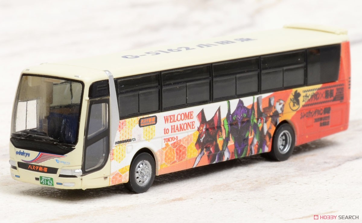 ザ・バスコレクション 小田急箱根高速バス エヴァンゲリオンラッピング (2台セット) (鉄道模型) 商品画像6